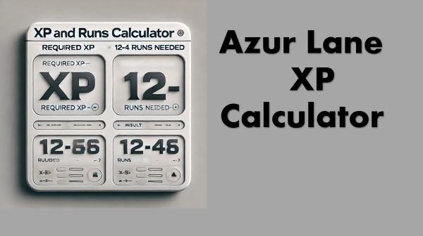 Azur Lane XP Calculator Image